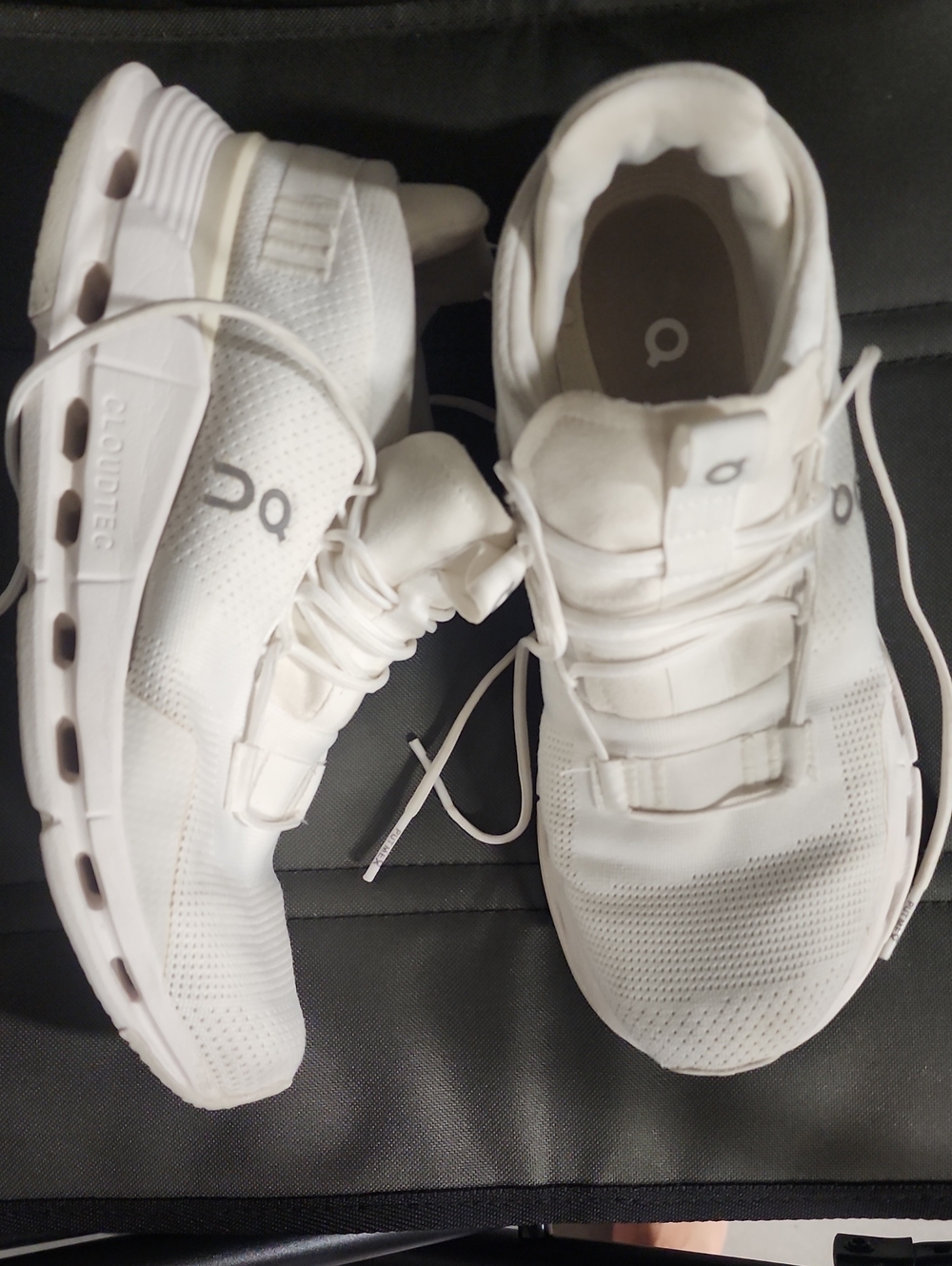 On Running White CloudTec Running Sneakers